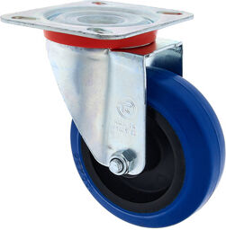 Blue Wheel Without Brake Bleu