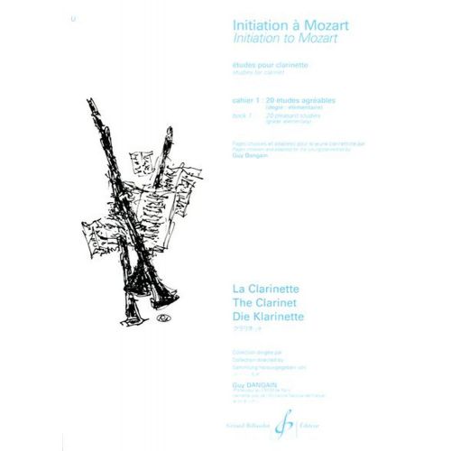 Dangain Guy - Initiation A Mozart Vol.1 - Clarinette