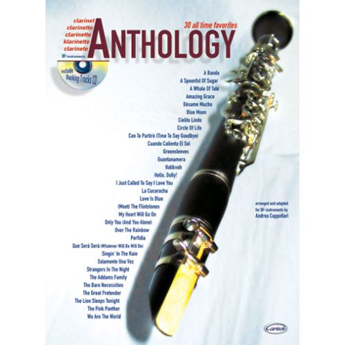 CAPPELLARI A. - ANTHOLOGY VOL.1 + CD - CLARINETTE