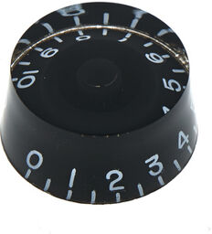 Parts Single Cut Speedknob BK Noir