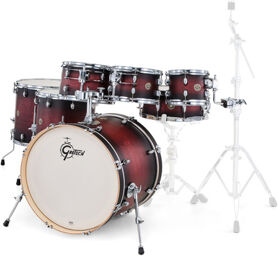 Catalina Maple 7-piece SDCB Satin Deep Cherry Burst