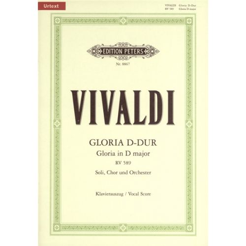 Vivaldi Antonio - Gloria In D RV 589 - Mixed Choir