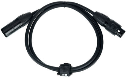 PDC3BK IP65 DMX Cable 1m 3pin