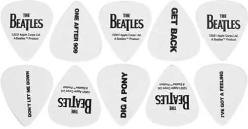 Beatles Get Back Picks Medium