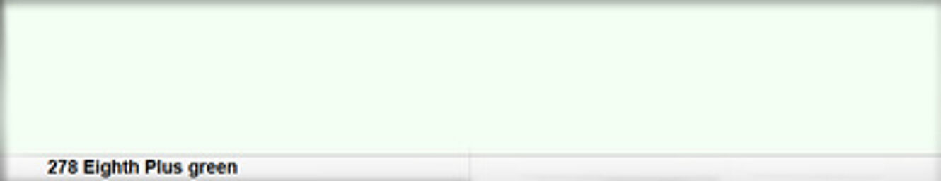 Filter Roll 278 8th Plus Green Eighth Plus Green