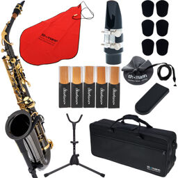 TAS-180 Black Alto Sax Set II Noir