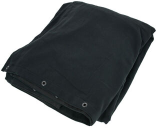 Euro Curtain 320g/m² 9.0x6.0m Noir