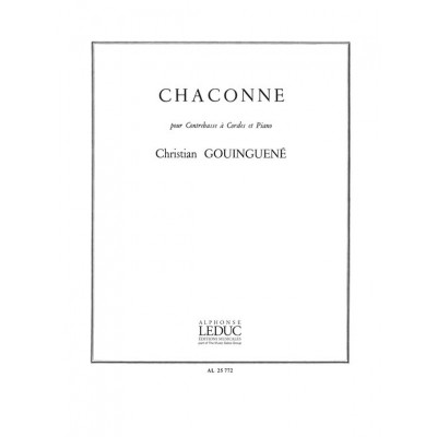 Gouinguene Christian - Chaconne