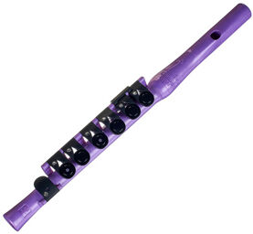 Shining Piper Colorful P Taffy Purple avec pierres pailletées blanches