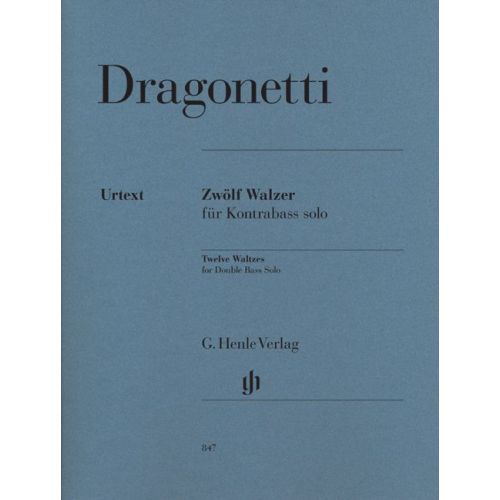 Dragonetti D. - Twelve Waltzes For Double Bass Solo