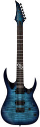 AB2.6Blue Burst Thomann LTD Blue Satin Flame Burst