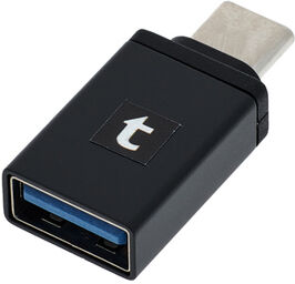 USB C to USB A OTG Adapter Noir