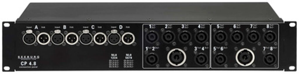 Connection Panel CP 4.8 Black