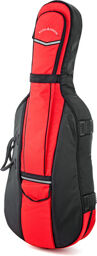 CSB-01 4/4 BK/RD Cello Bag Noir