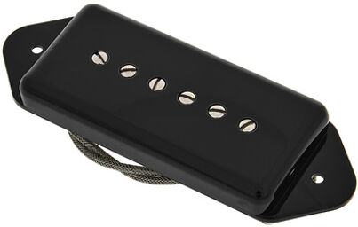 Hot Q. Coil P-90 Dogear BR BK noir