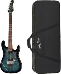 Fusion-III HH FR EB FBL w/Case Gloss Trans Flamed Blue Burst