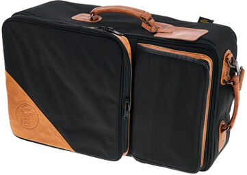 9-ECSK Elite Gigbag Trpt/ Flgh Noir avec accents marrons