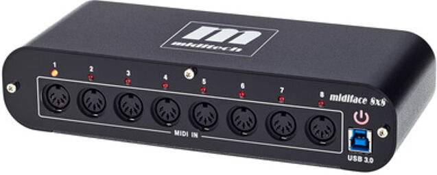 MIDIface 8x8