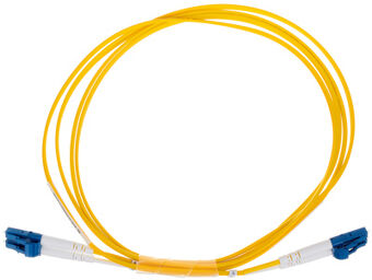 LWL cable OS2 2m LC Duplex jaune