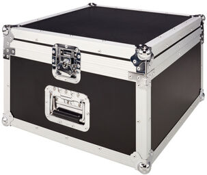 Case for 4x LED Par 56 short Noir