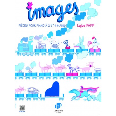 Papp Lajos - Images - Piano 2 et 4 Mains