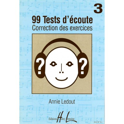 Ledout A. - Corrigés 99 Tests D'écoute Vol.3