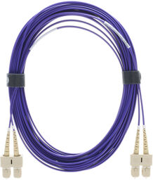 LWL MADI SC Duplex OM4 10m Violet