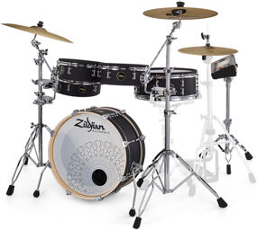 Alchem-E Bronze EX E-Drum Kit Noir mat