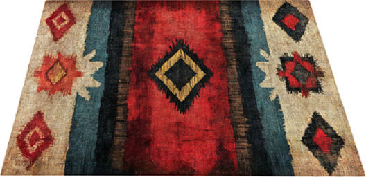 Drum Mat Earth Red rouge