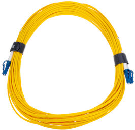 LWL cable OS2 10m LC Duplex Jaune