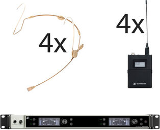 EW-DX 4x HSP 2 Lemo Q1-9 Set Beige