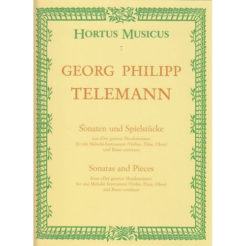 Telemann G.P. - Sonaten Und Spielstucke Aus