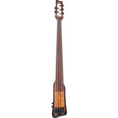 UB805-mob Mahogany Oil Burst Upright Bass Workshop