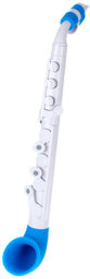 jSAX Saxophone white-blue 2.0 Blanc