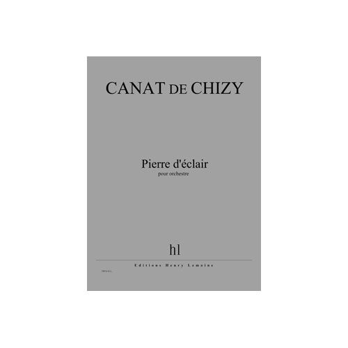 Canatchizy - Pierre D'eclair - Orchestre