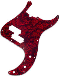 PB-Pickguard Red Pearl