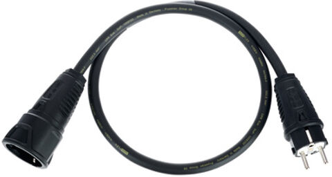 Power Cable 1m 2,5mm² Noir