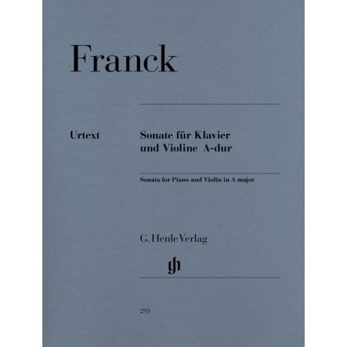 Franck C. - Sonata For Piano And Violin A Major