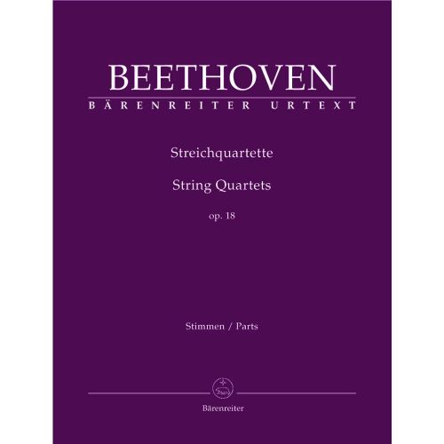 Beethoven L.van - Streichquartette Op.18 N°1-6 - Quatuor A Cordes