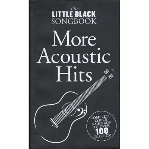 Little Black Songbook - More Acoustic Hits