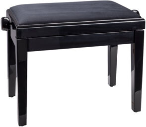 13922 Piano Bench black glossy finish