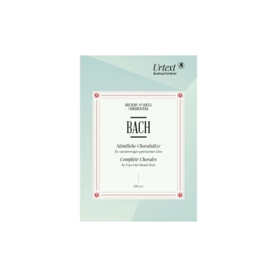 J.S. - 389 Choralgesange Complete Chorales - Choeur, Piano