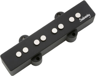 MetroExpress J-Style Pickup B Black with silver Logo