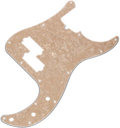 P-Bass Pickguard Vintage Pearl Vintage Pearl