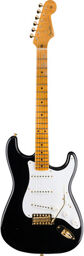 LTD 70th 54 Strat Jmr AB Aged Black