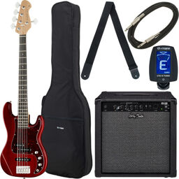 PJ-5 HTR Deluxe Series Set 2 Hot Rod Trans Red