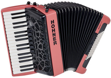 Hohner Bravo III 72 myColor Fire Venitian Red