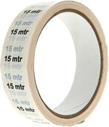 Markertape PVC 15m white Blanc