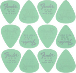 351 Dura-Tone Picks SFG Surf Green