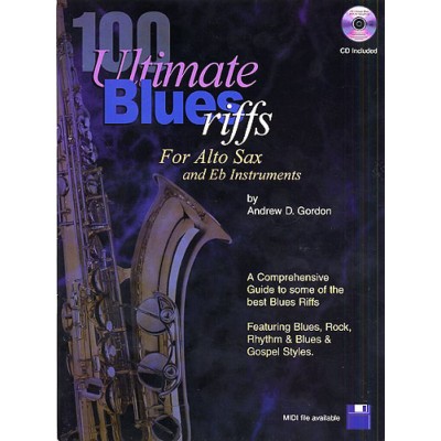 100 Ultimate Blues Riffs - Alto Saxophone
